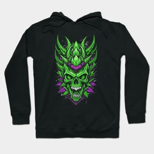 Green Skull Hoodie